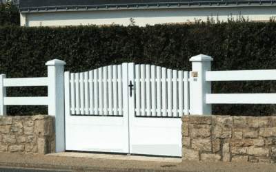 vente et pose de portail en PVC