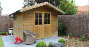 abris de jardin - chalet de bois