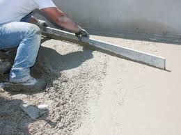 creation de dalle beton