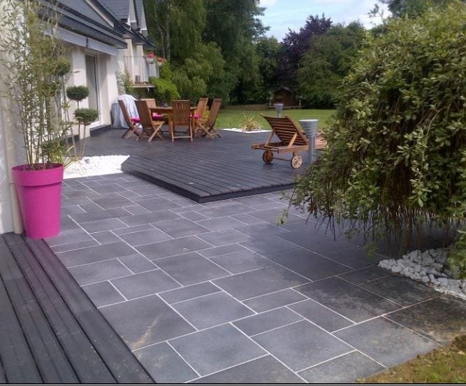 poseur de terrasse