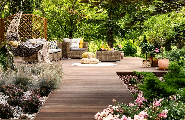 pose de terrasse