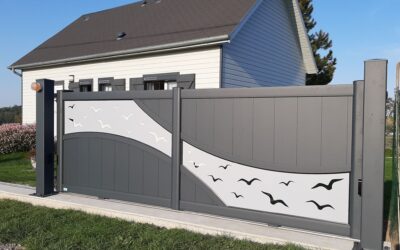 portail sur mesure en aluminum