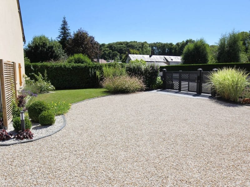 Création d'allée en graviers en Loire-Atlantique